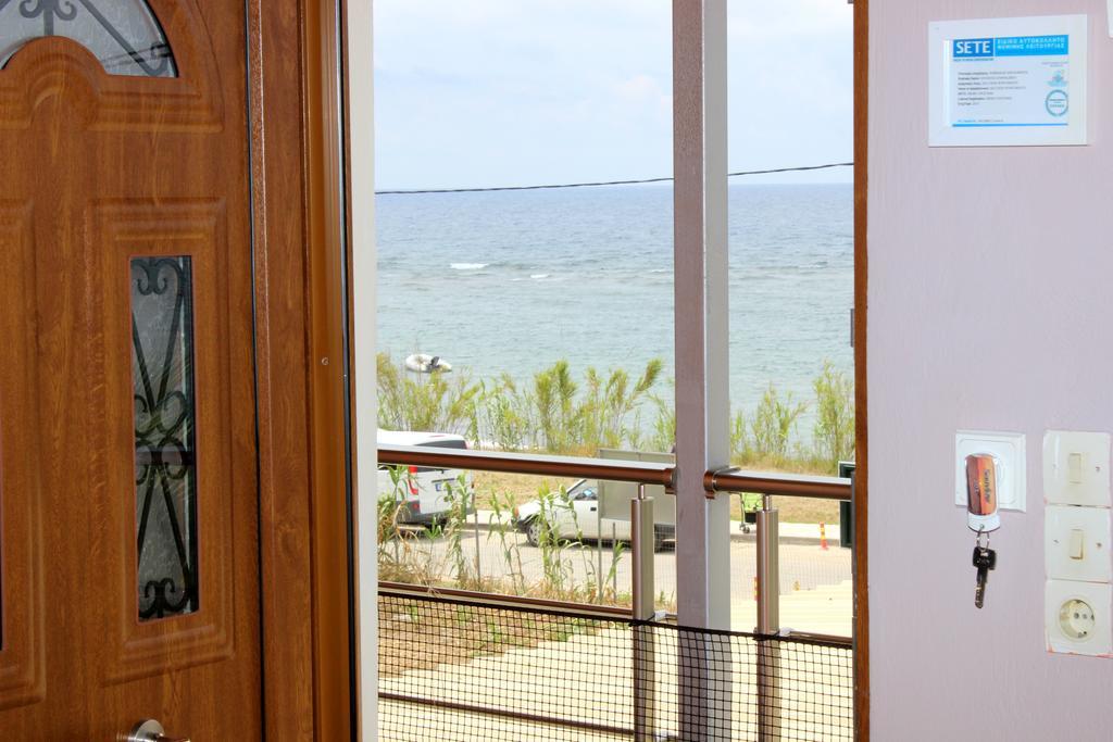 Seaview Apartman Ájosz Jeórjosz Kültér fotó